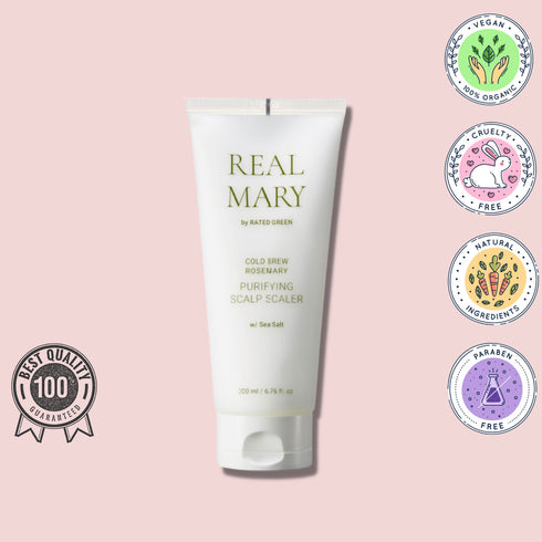Rated Green Real Mary Purifying Scalp Scaler (Sea Salt)